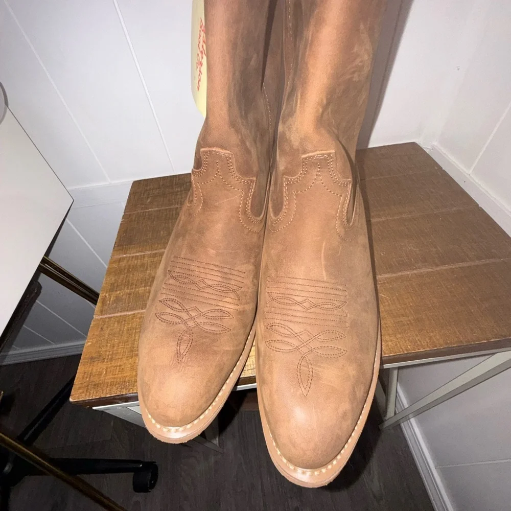 🔆NWT Masterson Boot Co. Brown Western Boots
